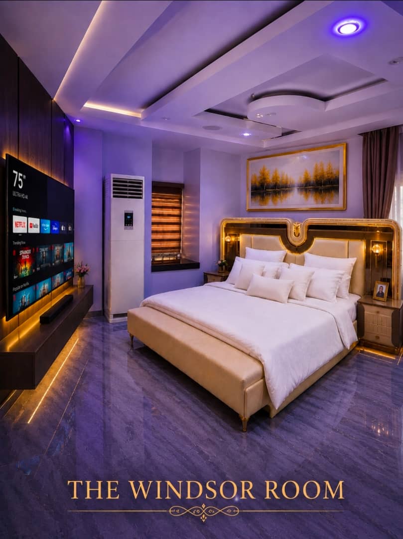 The Windsor Room at The Sterling Suite shortlet in Mararaba